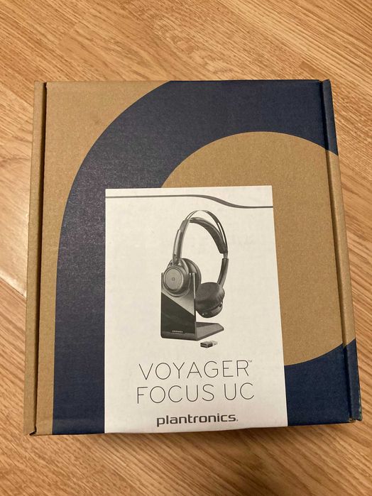POLY Voyager Focus UC Zestaw słuchawkowy Bezprzewodowy