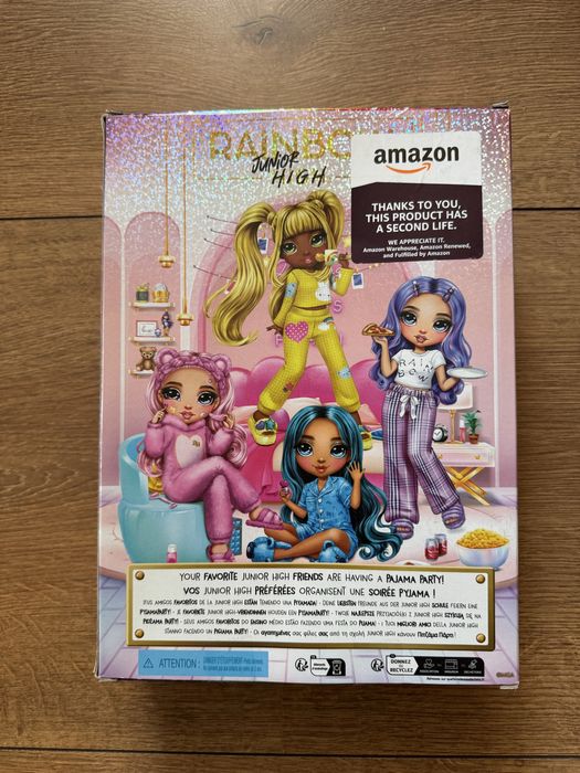 Лялька Rainbow High Junior High PJ Party Скайлер