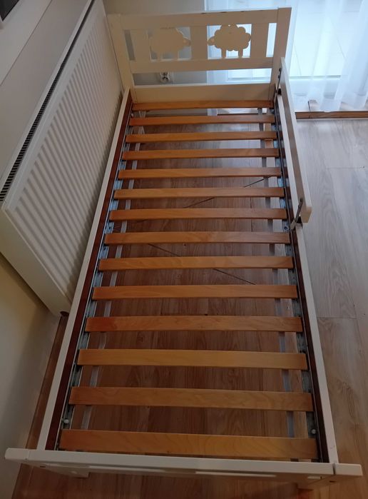 dziecięce łóżko ikea KRITTER z materacem 160 x 70