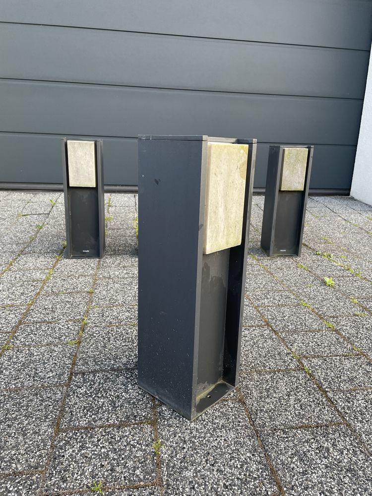 Lampa ogrodowa Philips myGarden Bridge cokołowa E27 antracyt - 4 szt.