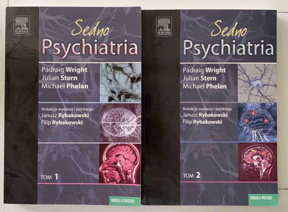 II TOMY „Sedno Psychiatria”. Wright. Pol. Rybakowski.