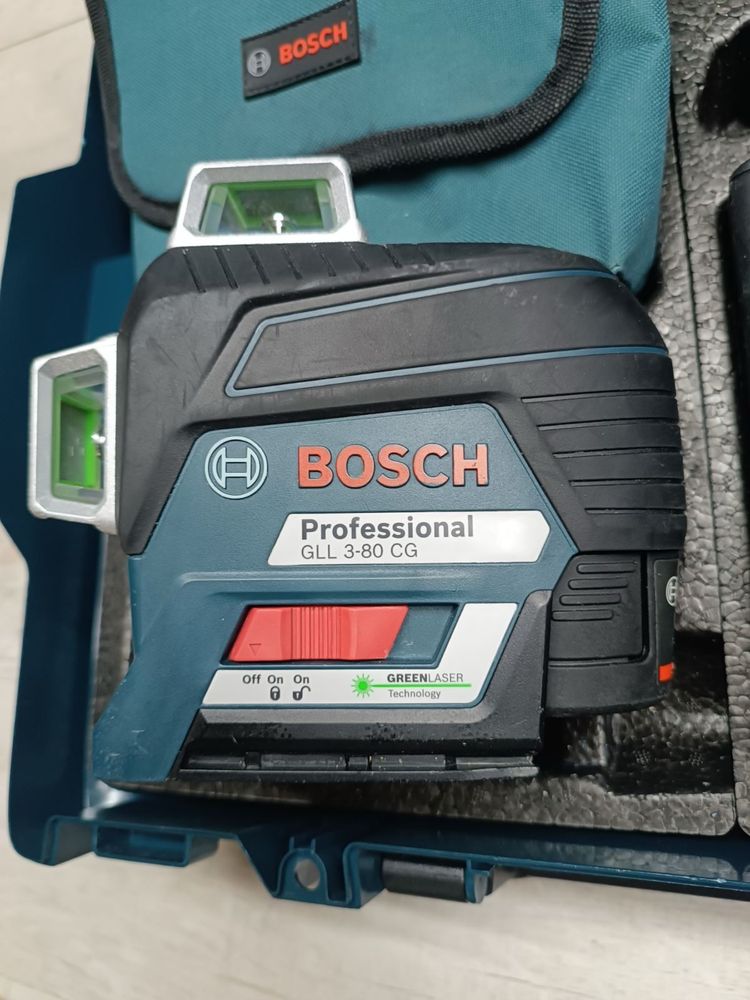 Bosch GLL 3-80 G  2022 рік лазер 3D Бош комплект