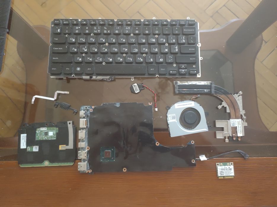 Dell   xps   p30g клавиатура корпус дисплей кулер