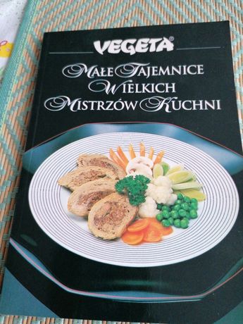 Książka z przepisami Vegeta. Małe Tajemnice Wielkich Mistrzów Kuchni.