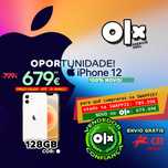 100% NOVO! • iPhone 12 (128GB - Branco) • (PROMOÇÃO)