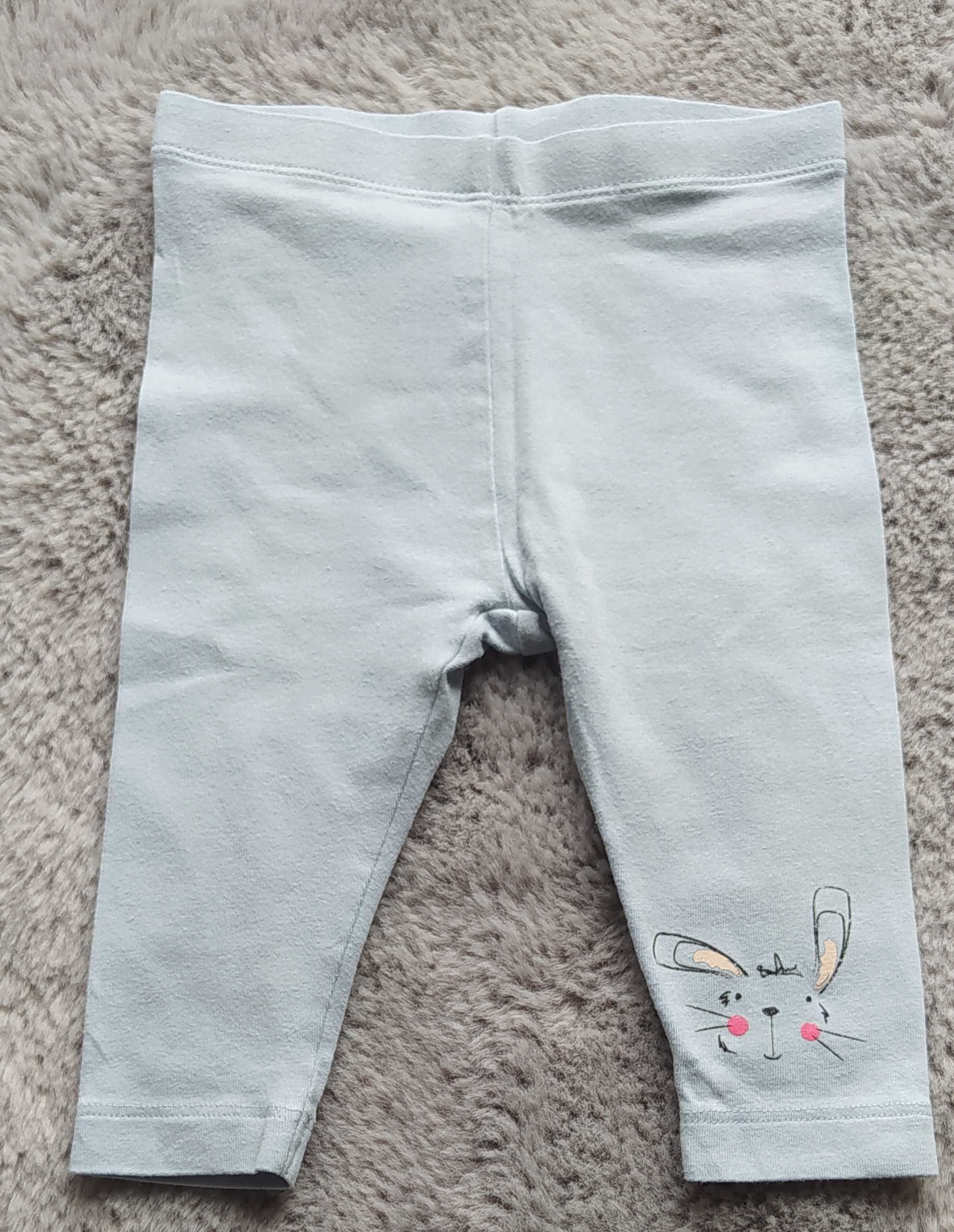 Legginsy Lupilu rozmiar 62/68 komplet 3 sztuki