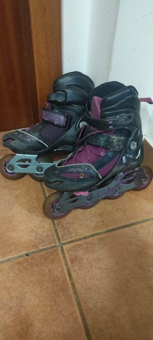 Patins em linha, reguláveis