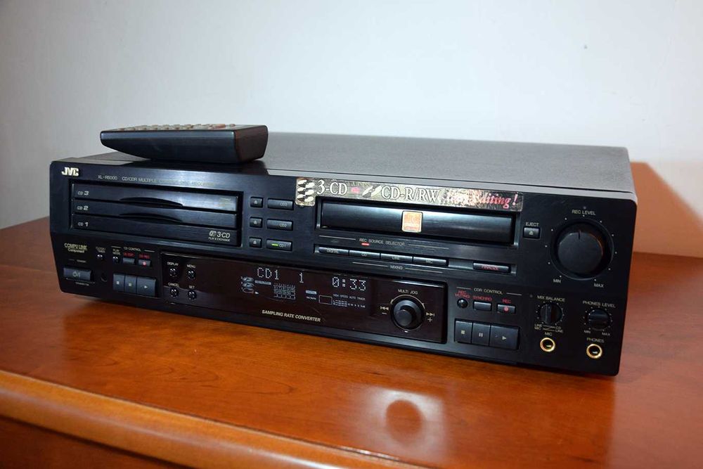 JVC XL R5000 CD Recorder - Records from analog.64585472105217121