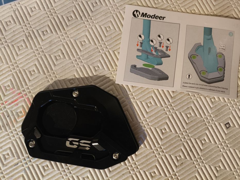 Suporte Lateral para Moto