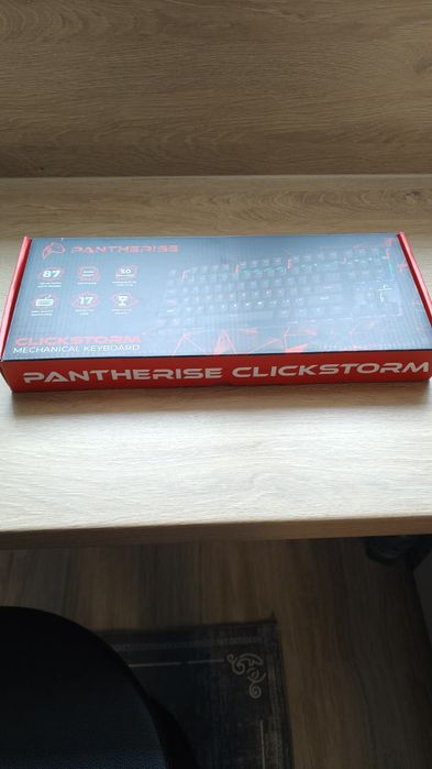 Klawiatura Gamingowa Pantherise Clickstorm nowa
