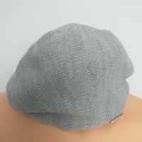 Wełniana czapka-beret