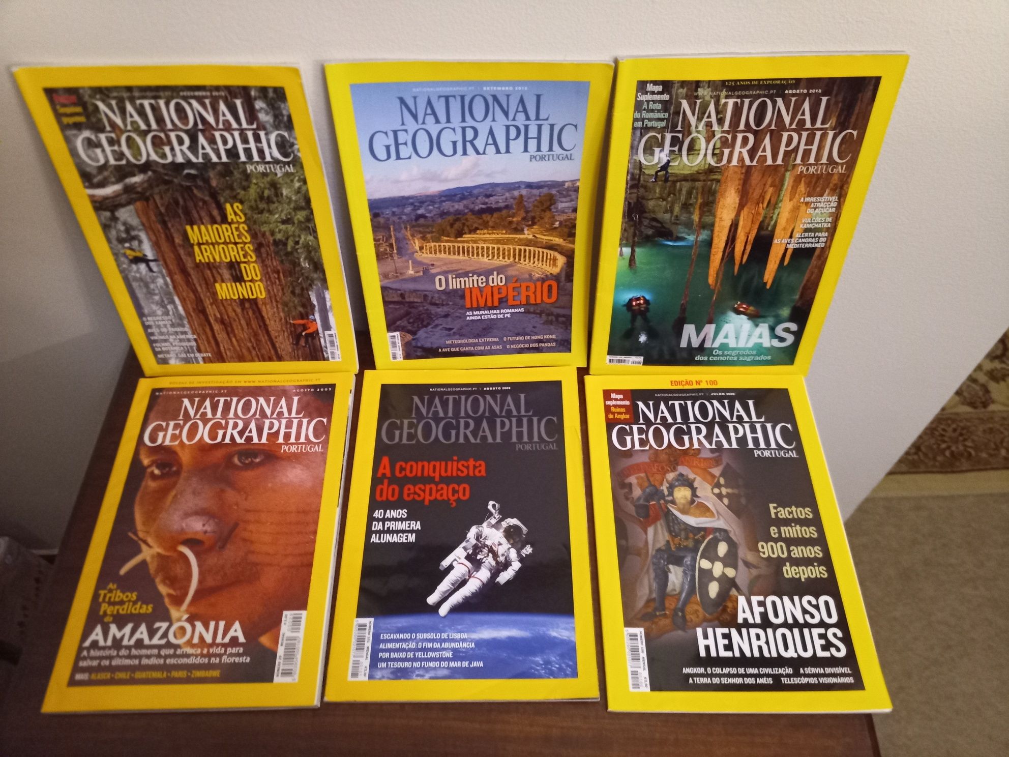 National Geographic - Revistas antigas
