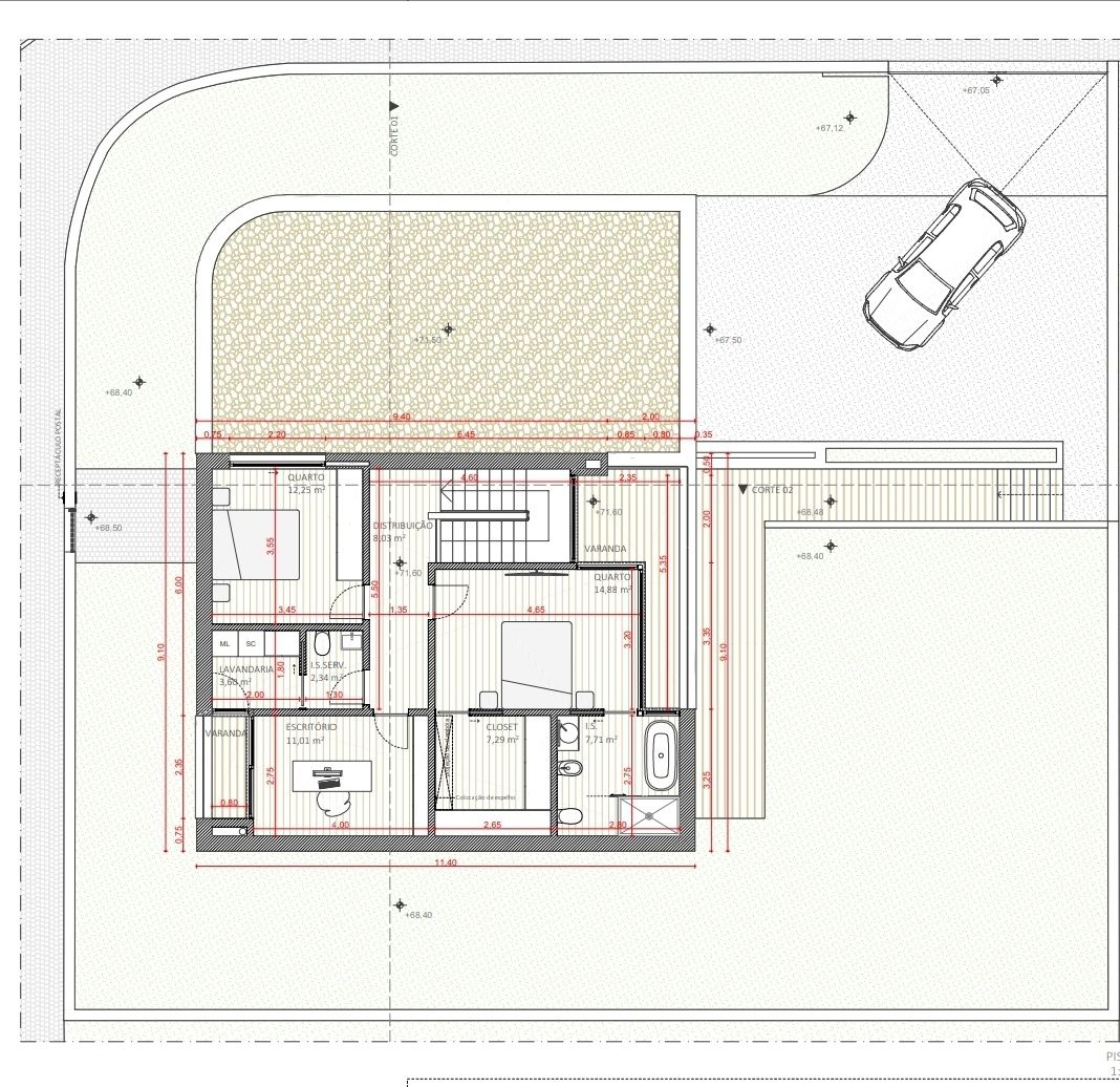 Terreno com projeto aprovado Moradia V4 Condeixa-a-Nova