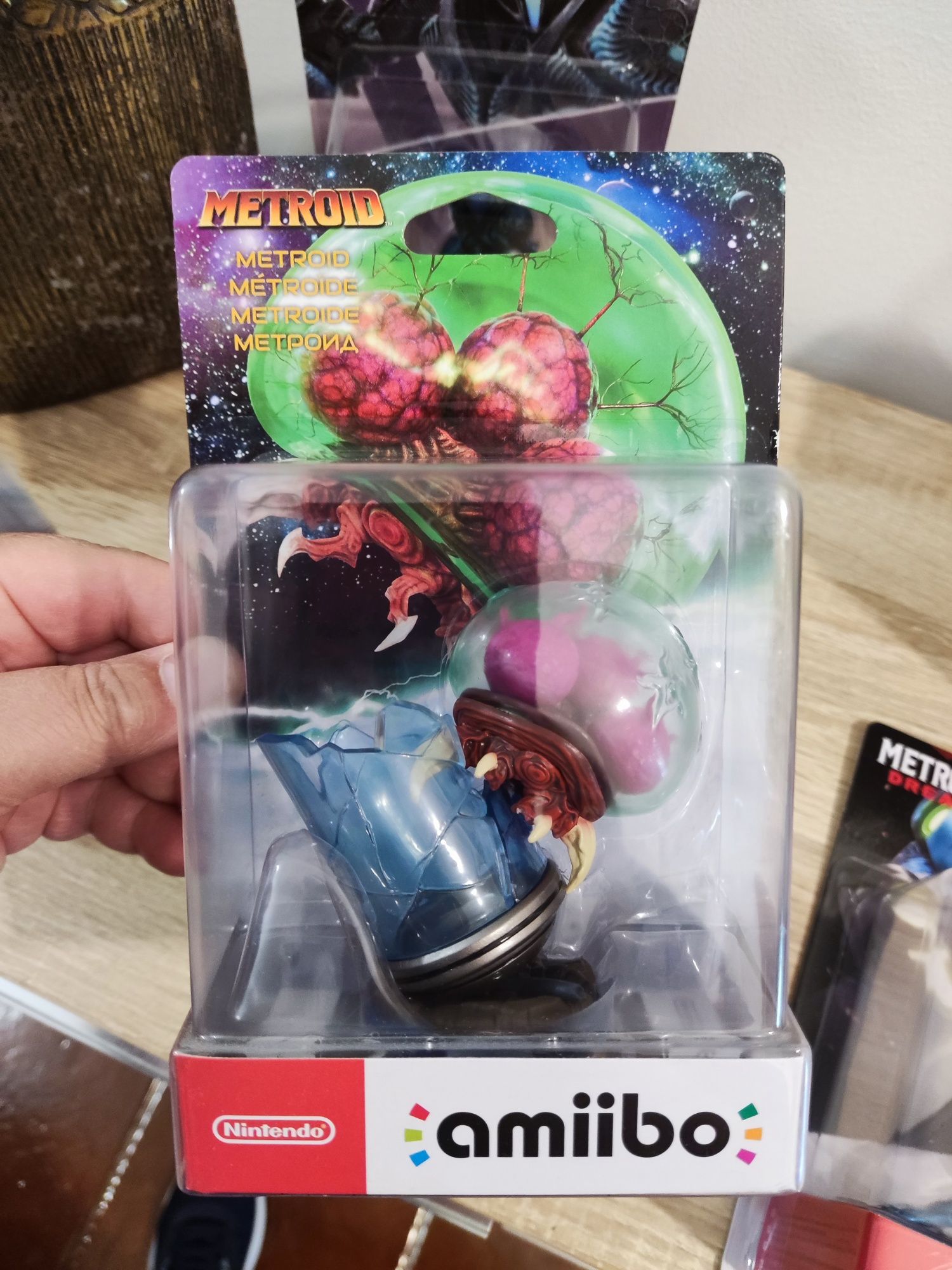 Coleção metroid, amiibos e Return of samus