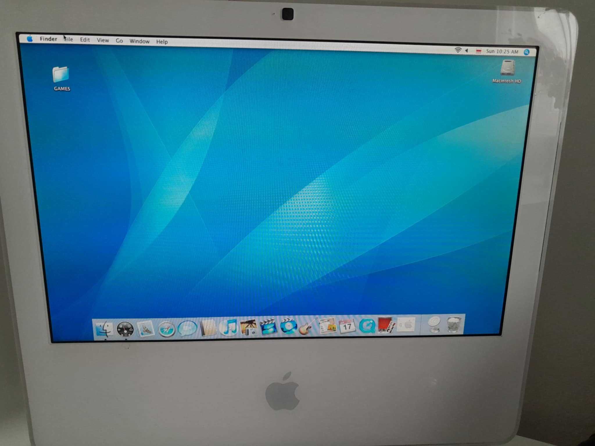 iMac 17 cali Intel Core2  1,83 GHz RAM 512 GB HDD 160 GB WIFI