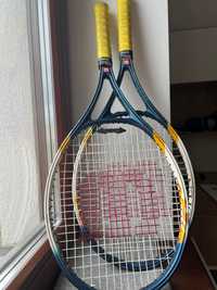 Дві тенісні ракетки Wilson US Open Tennis Double Beam Technology