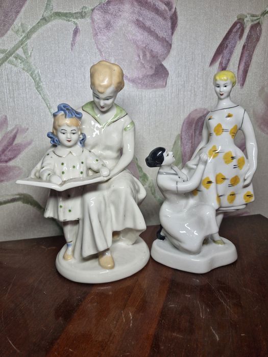 Фарфоровые статуэтки, раритет, антиквариат ,петушок,  ретро!