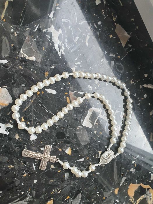 Klasyczny różaniec ręcznie robiony