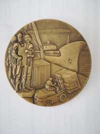 Medalha vintage comemorativa