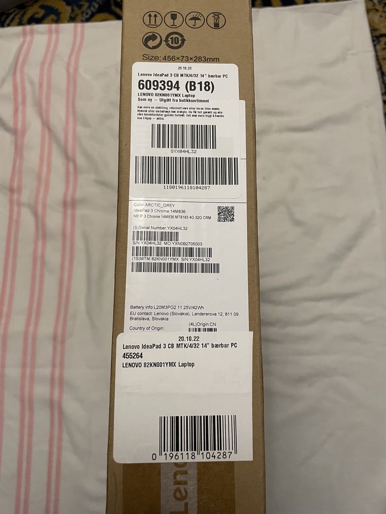 Ideapad trzy Lenovo Lenovo IdeaPad 3 CB MTK/4/32 14" bærbar PC