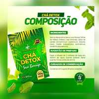 Cha detox seca barriga