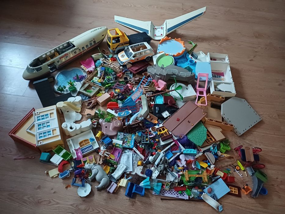 Duzy zestaw PLAYMOBIL klocki