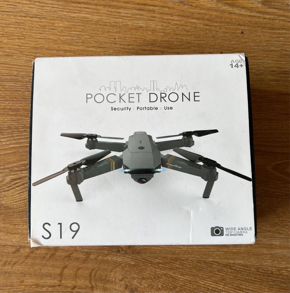 Pocket Drone S19 720P WIFI HD cam CF 2.4GHz