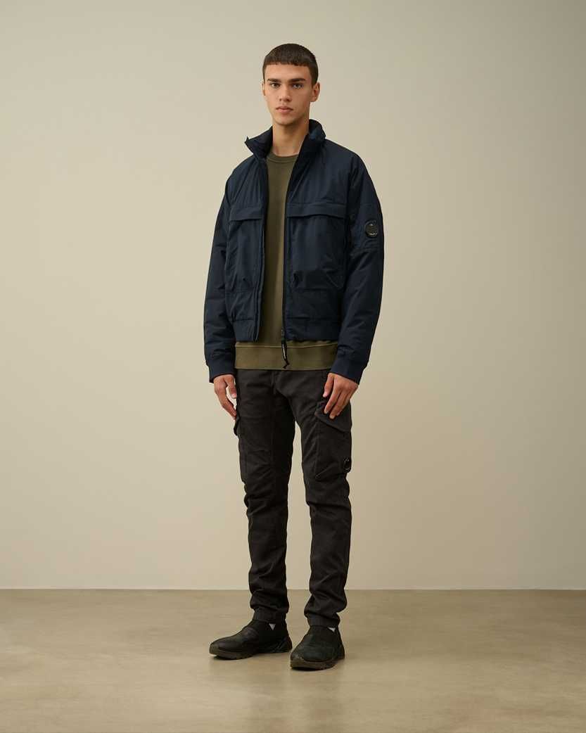 Куртка бомбер C.P. Company Pro-Tek Bomber Padded Jacket Blue