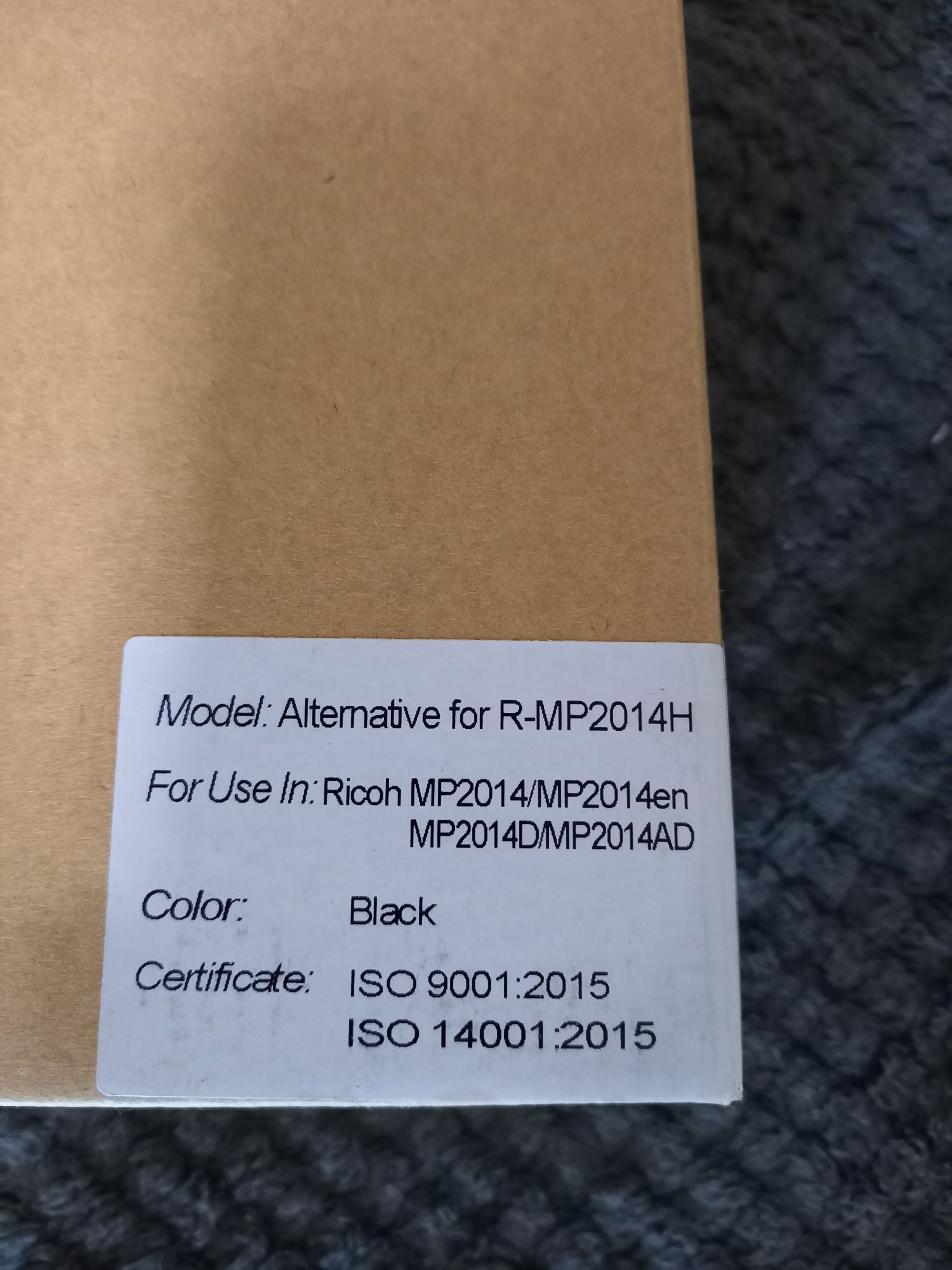 Toner R-MP2014H  do drukarki RicohMP2014 czarny