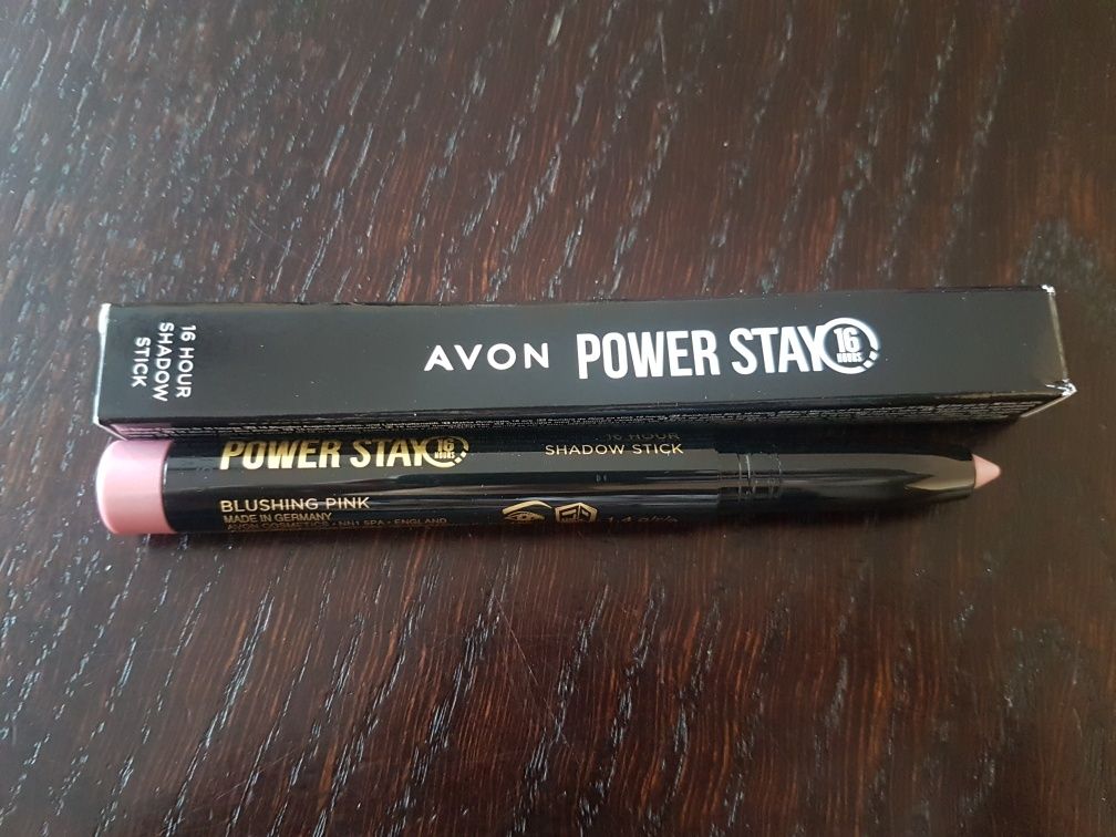 Avon Power Stay trwały podkład do twarzy 24h cień konturówka szminka