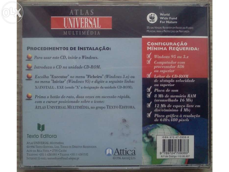 Atlas UNIVERSAL multimédia Texto Editora