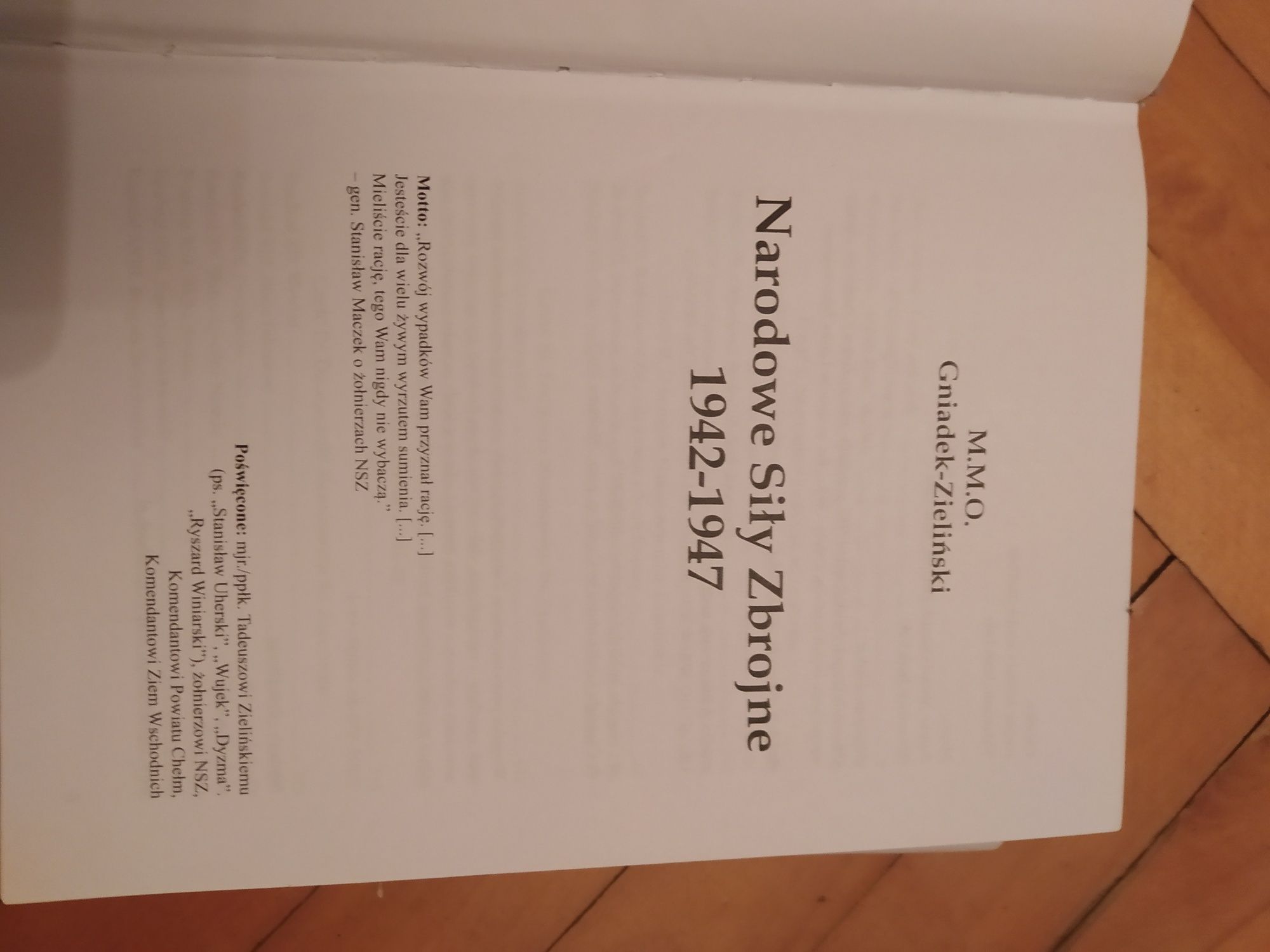 Narodowe Siły Zbrojne M. Gniadek-Zieliński