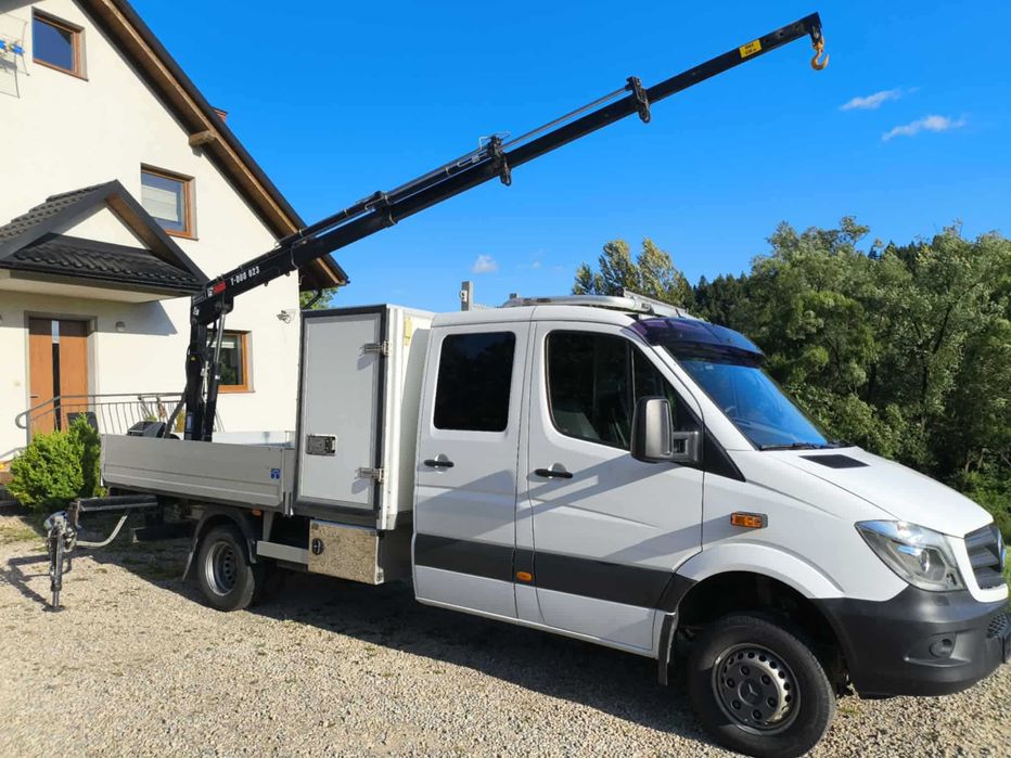 Mercedes Sprinter 519 CDI 4x4 Hiab HDS