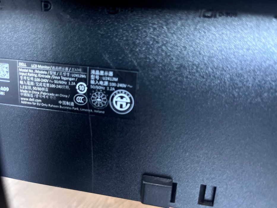 Monitor Dell U2412M 24''IPS - Execelente estado