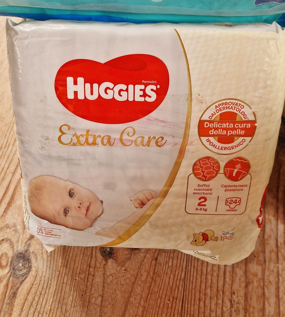 Підгузки Huggies Extra Care 2 (4-6 кг) 25 шт