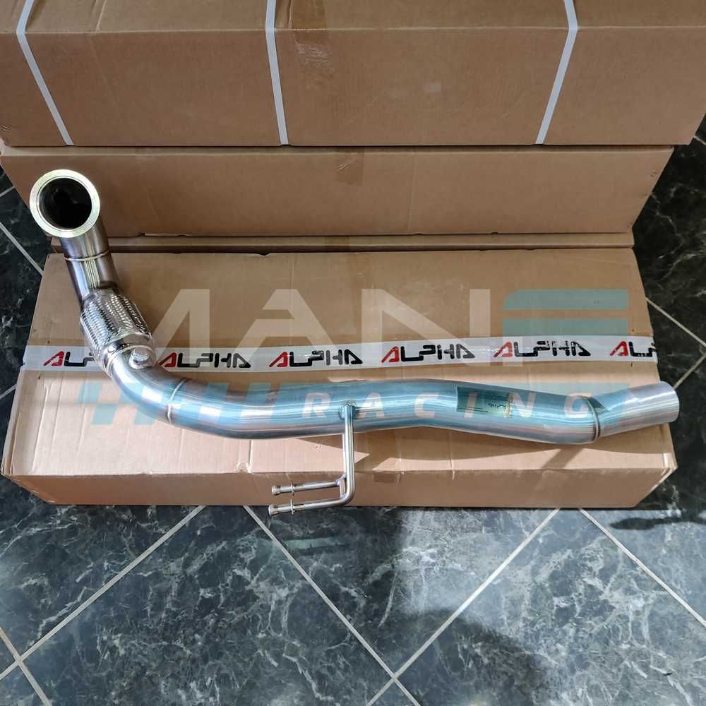 Downpipe 76mm Alpha Competition VW GOLF 7 GTI / LEON 5F CUPRA / VRS 5E