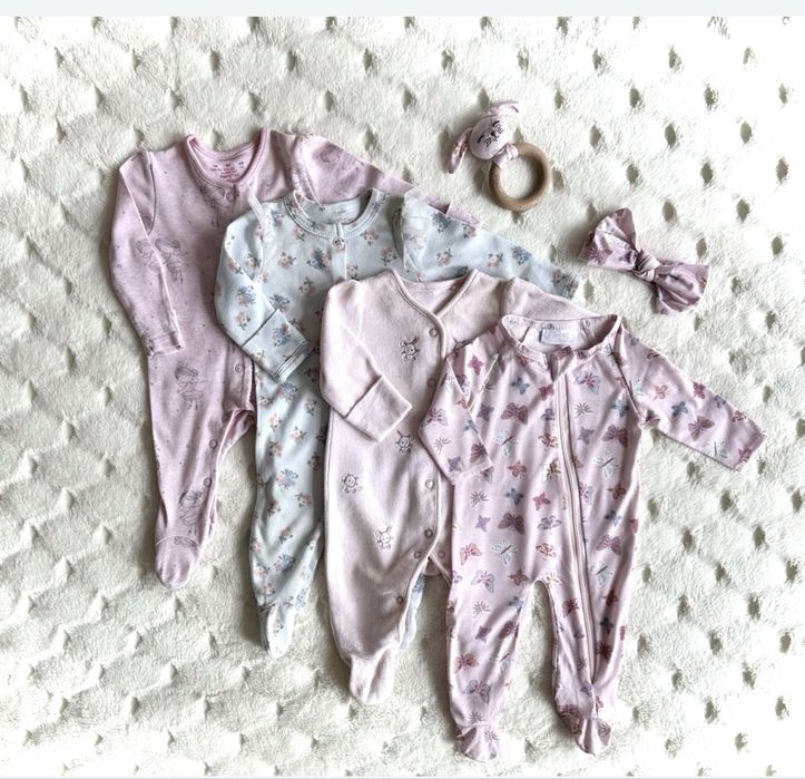 Комплект одягу 0-3 міс. Плед, конверт, ковдра в дитяче ліжечко