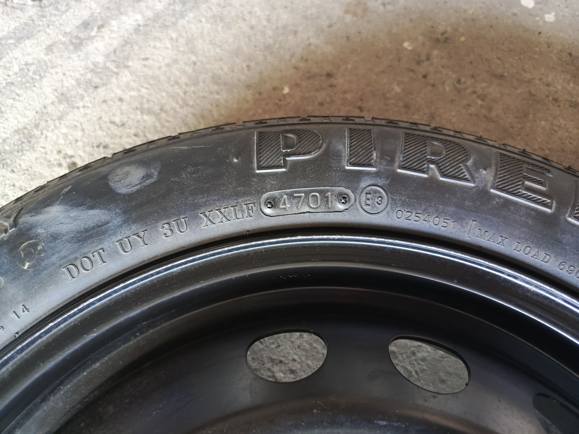 Koło dojazdowe Dojazdówka Fiat 4x98