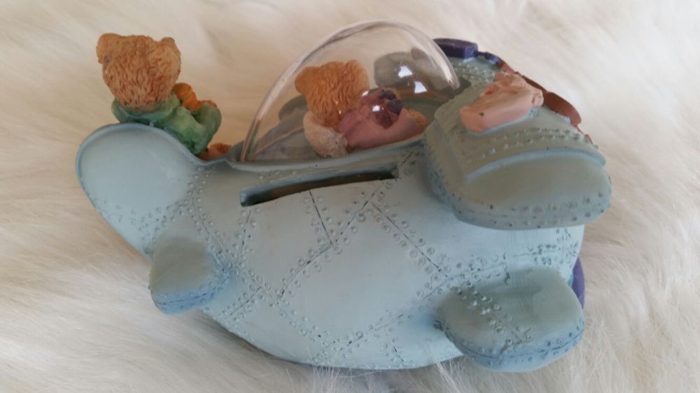 Mealheiro Infantil Avião