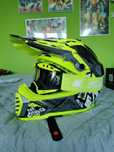 Profesionalny Kask LS2 FAST EVO Cross,Enduro,Quad jak nowy homologacja