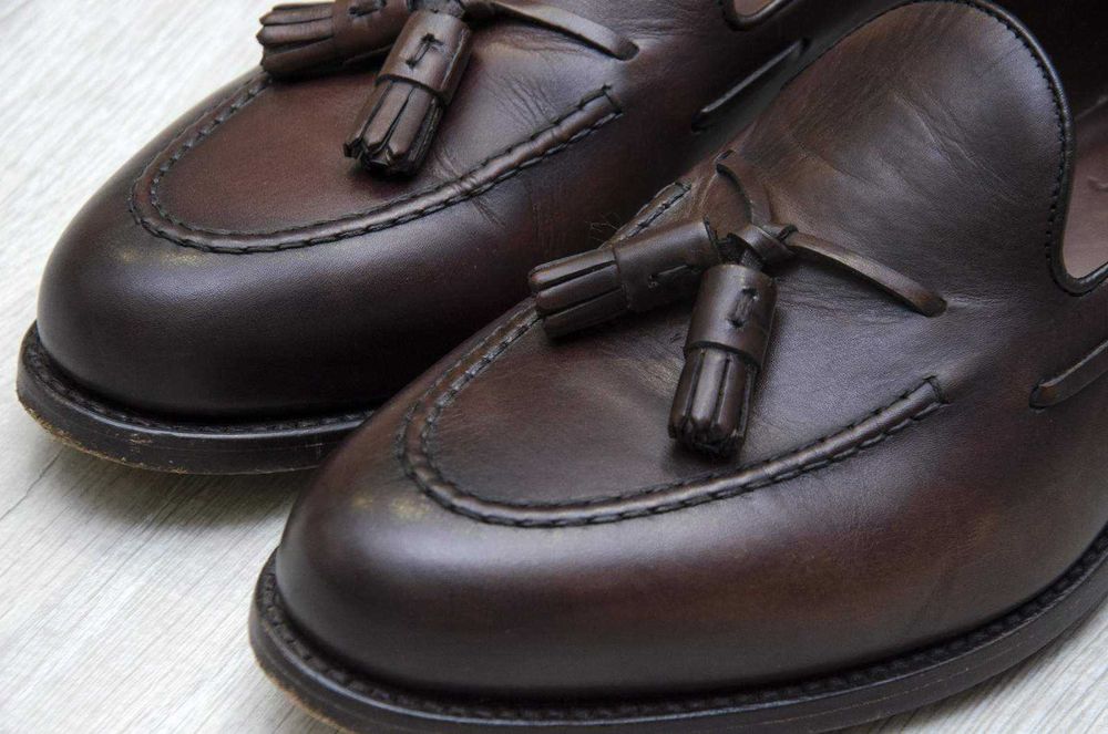 Лофери Berwick 8491-KP10 Cordovan Red Brown. Устілка 27,5 см