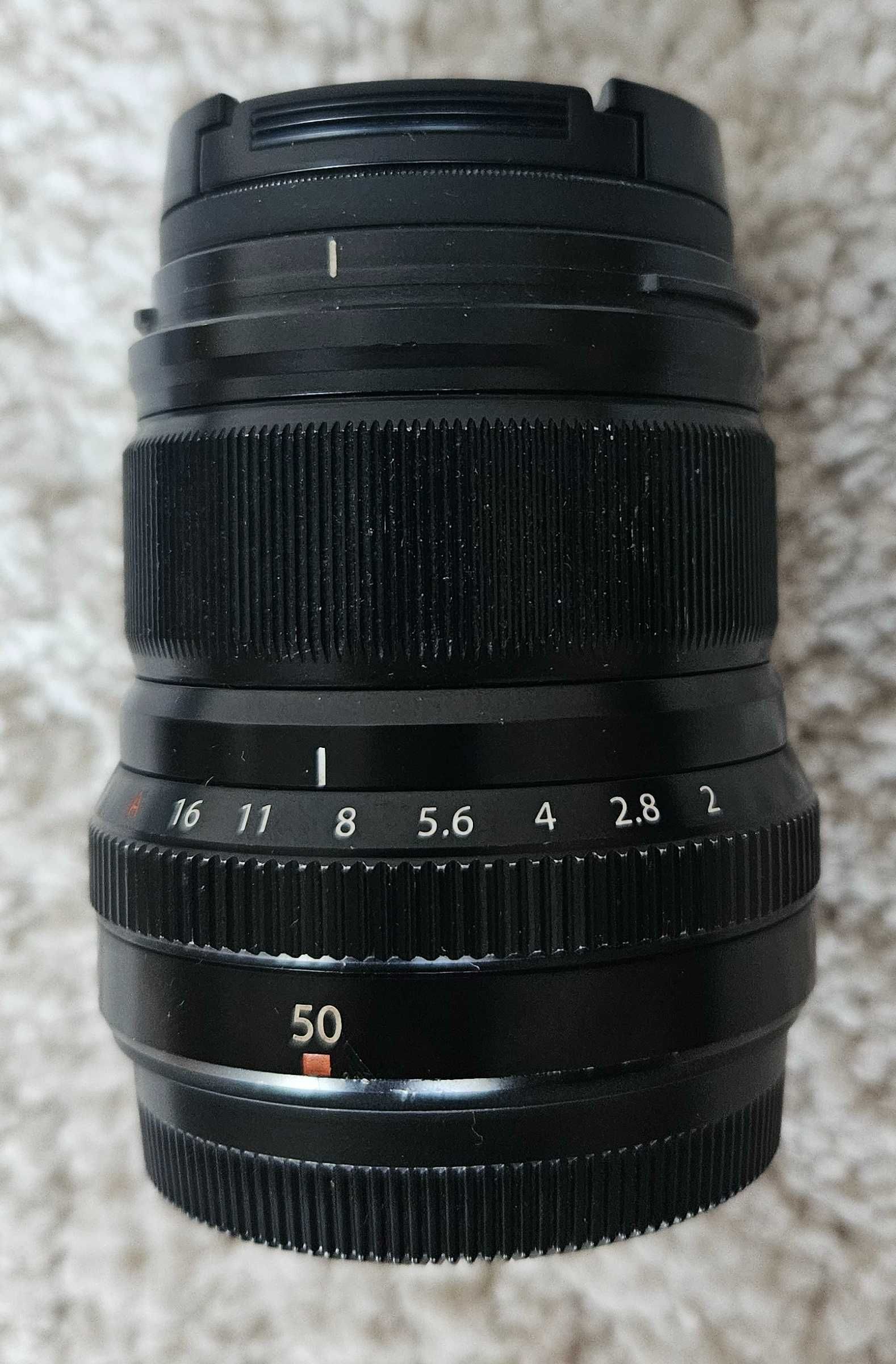 Fujifilm Fujinon 50mm f2 WR + filtr UV