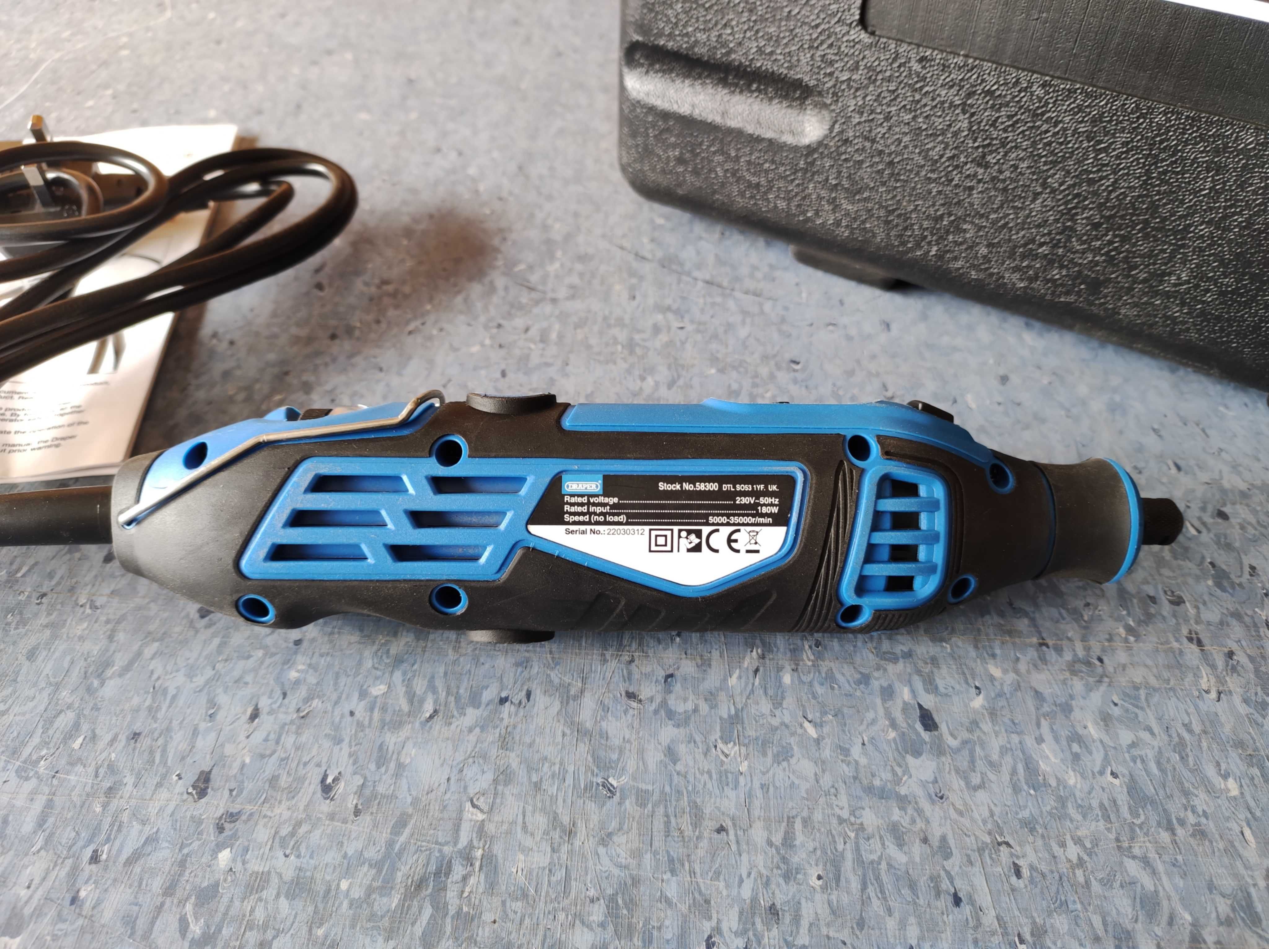 DRAPER Szlifierka wielofunkcyjna JAK NOWA 180W model 58300 multi-tool