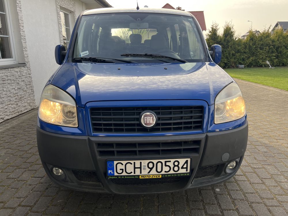 Fiat Dooblo 1,3 Diesel 7-Osobowy Klima przeb tylko 130tys km BEZWYPADK