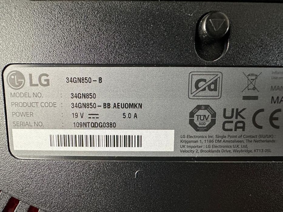 Como Novo Monitor Gaming Curvo LG 34’’