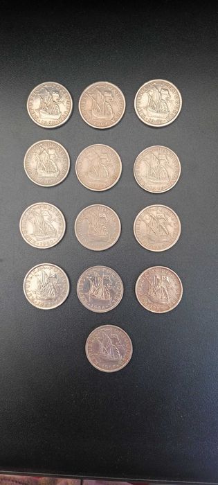 Moedas de 5$00 Rep. Portugal