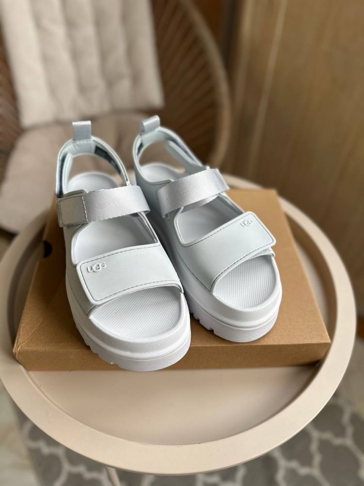 Босоніжки Ugg у сіро-блакитному кольорі.Позпродаж залишків.