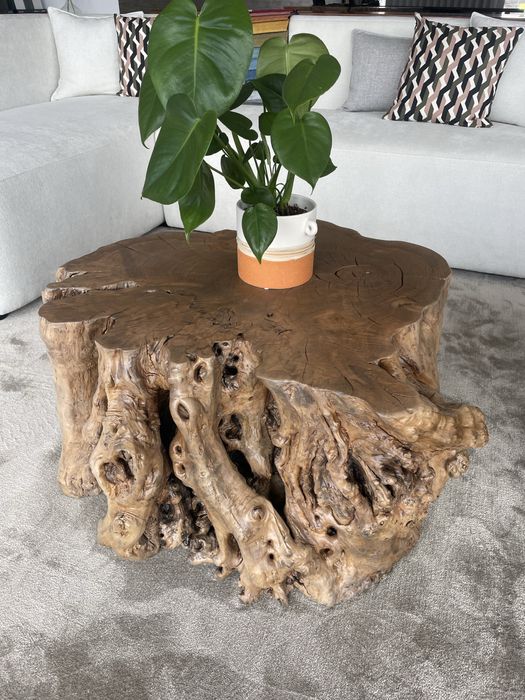 Mesa de centro de madeira