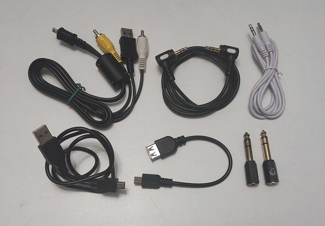 Kable audio/wideo, Jack-Jack 3,5/miniUSB/Adaptery/Przedłużka+BOX PREM