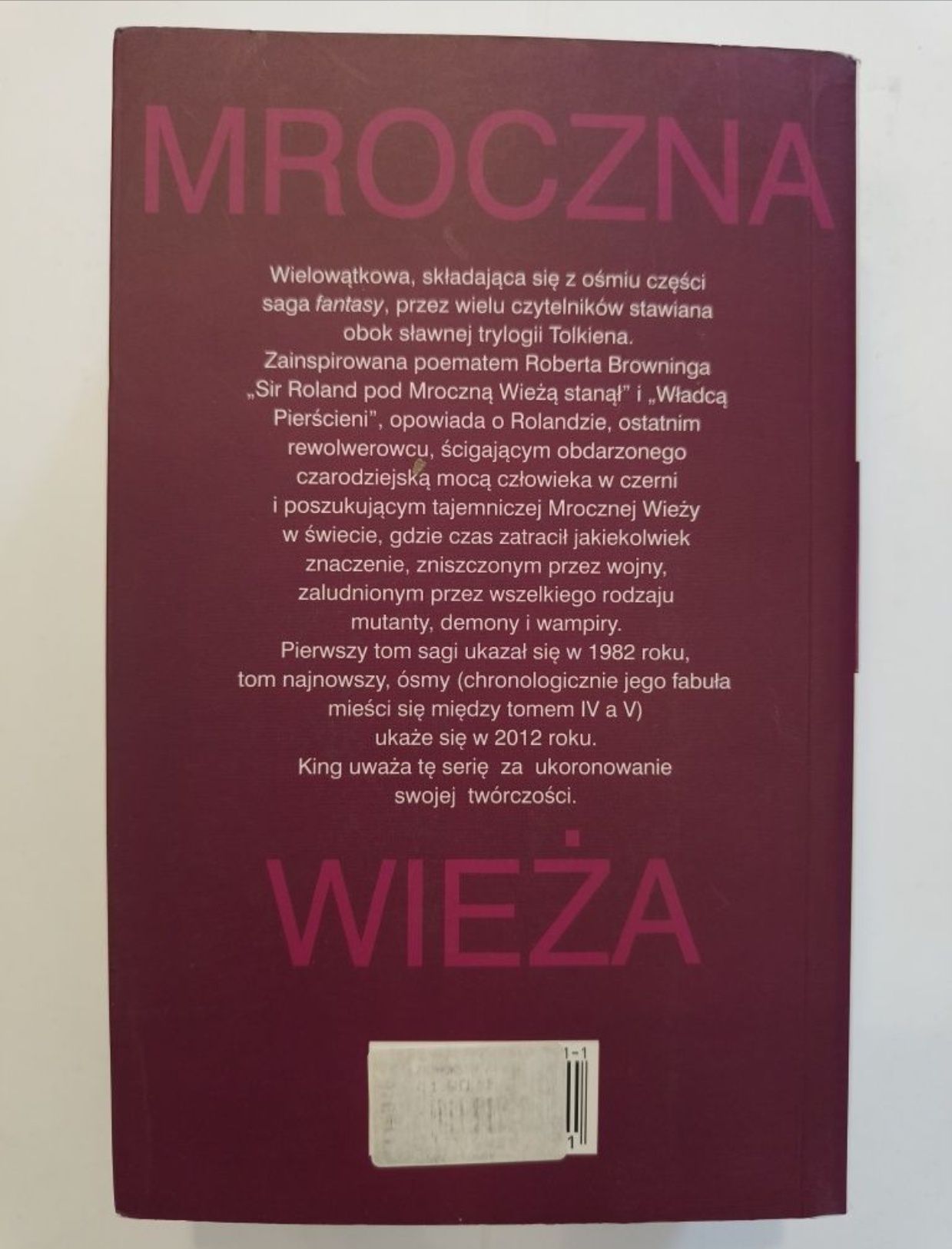 Stephen King Czarnoksiężnik i kryształ, Pieśń Susannah